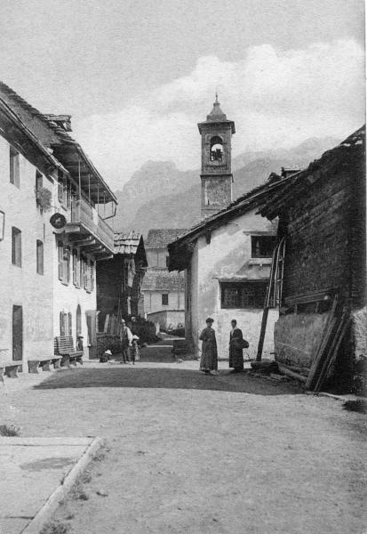 L'osteria del "Caval Bianco" a Chiesa