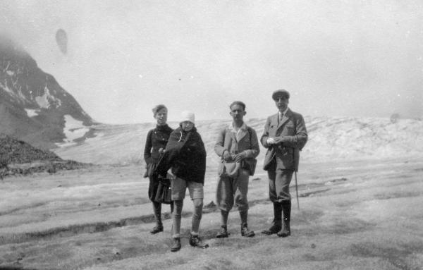 Al Passo del Gries con la guida alpina Achille Bacher
