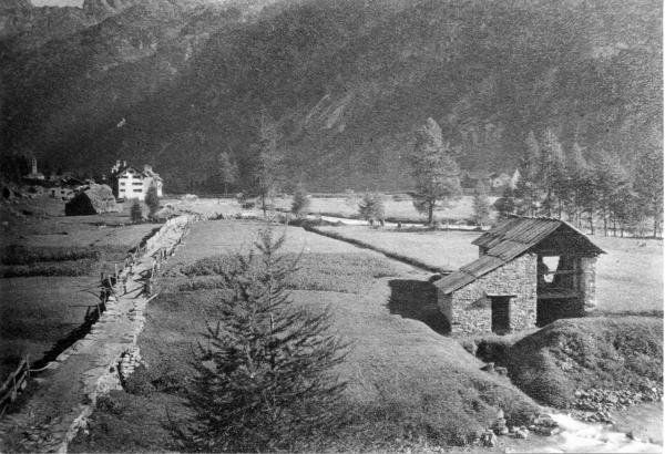 Tratto di mulattiera a Fondovalle